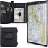 Tactical Map Case Military Map Pouch Holder Army Map Protector Foldable Map Storage Bag Multifunctional for Outdoors or Hiking - 13"x10" Clear Vie...
