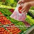 SPLF 12 Pcs Heavy Duty Reusable Mesh Produce Bags, Barcode Scanable See Through Food Safe Mesh Bags with Drawstring for Fruits, Vegetable, Food, T...