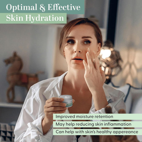 Ceramide and Peptide ageless Cream, Daily Facial Repair Moisturizing Cream, Skincare, Moisturizer, Safe for Sensitive Skin, Vegan, Gluten-Free...