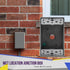 ENERLITES Weatherproof Outlet Box with Three 1/2-in Threaded Outlets, Outdoor Electrical Box, 3 Holes 0.50” Each, 1-Gang, 4.57” Height x 2.83” Len...