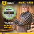GRAFF 4-1/2 Inch Circular Saw Blade - 24-Teeth Grinder Saw Blade for Wood, Plywood, Drywall, MDF, Plastic - Wood Cutting Blade for Angle Grinder...