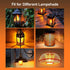 Upgraded LED Flame Light Bulbs, 4-Mode Flickering Light Bulbs with Upside Down Effect, E26 Fire Light Bulb for Porch Party Patio Home Halloween Ch...