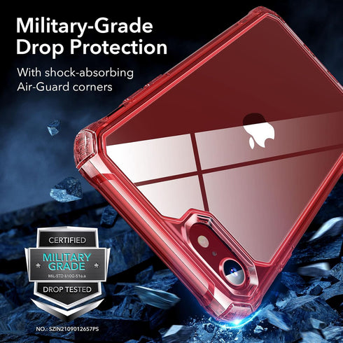 ESR for iPhone SE (2022) Case, iPhone SE (2020) and iPhone 8, Military-Grade Protection, Shock-Absorbing Corners, Yellowing-Resistant Back, Phone ...