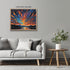 Posterizer 1 pcs- mountains, trees, night sky landscape nature 5-Landscape & Nature Art-Floral Botanical Art- Decor for Home & Office- unframed wa...