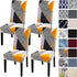 SearchI 4 Pack Super Fit Stretch Removable Washable Short Dining Chair Covers Slipcover Protector, Spandex Fabric Chair Cover for Dining Room, Hot...