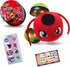 Miraculous Ladybug, 4-1 Surprise Miraball, 2 Pack, Toys for Kids with Collectible Character Metal Ball, Kwami Plush, Glittery Stickers and White R...