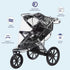 Jeep Jogging Stroller Weather Shield, Baby Rain Cover, Universal Size to fit most Jogging Strollers, Waterproof, Windproof, Ventilation,Protection...