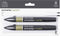 Winsor & Newton Promarker Metallic, Set of 2, Gold...