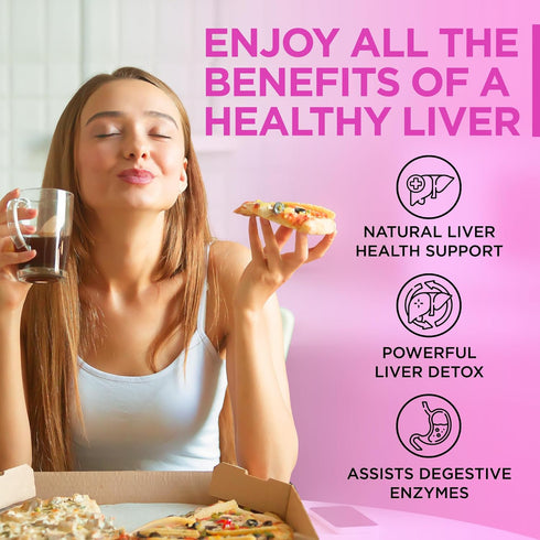 Liver Cleanse Detox & Repair All-in-One Liver Health Support Supplement-Herbal Complex with Milk Thistle Silymarin, Artichoke Extract, Choline, Be...