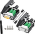 2Packs DB9 Serial Adapters No Soldering Needed. D-SUB 9-pin RS232 RS485 Adapter to Terminal Connector Signal Module with Bolts Nuts and Screwdrive...