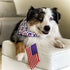 4th of July Dog Bandana - American Flag Dog Bandanas for Small, Medium, Large Dogs, Patriotic USA Independence Day Dog Puppy Collar Scarf for Dogs...