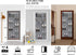 Over the Door Shoe Organizers 35 Mesh Pockets Hanging Shoe Organizer Shoe Rack for Closet Entryway Bedroom Bathroom Pantry Shoe Holder for Men Sne...