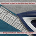 Madam Sew Hot Hem Ruler for Quilting and Sewing – Non-Slip Hot Ironing Ruler and Pleats with Dry or Steam Iron on Quilt Blocks and Clothes - 10" x...