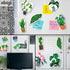 Plant Magnets for Fridge & Kitchen - Nature & Decor Potted Plants | Refrigerator Magnet Accessories & Gifts for Plant Lovers - Monstera & Cactus A...