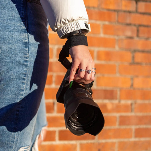 OP/TECH USA Mirrorless Neoprene Camera Wrist Strap (Steel)...