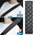 2 PCS Car Seat Belt Pads Cover, Seat Belt Shoulder Strap Covers Protector to Release Stress to Your Neck and Shoulder for a Safety Driving (Black)...