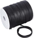 GORGECRAFT 87.5 Yards/ 80m Satin Bias Tape 10mm Double Fold Bias Tape Black Binding Bias Ribbon for Home DIY Garment Sewing Seaming Hemming Piping...