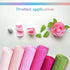 Gersoniel 57 Pieces Crepe Paper Flower DIY Kits 6 Rolls 35g Crepe Paper Rolls 50 Pcs Floral Iron Wire 1 Roll 50 Meter for Birthday Party Wedding (...
