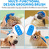 3PCS Dog Bath Brush | Dog Shampoo Brush | Dog Scrubber for Bath | Dog Bath Brush Scrubber | Dog Shower/Washing Brush with Adjustable Ring Handle f...