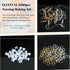 XIANNVXI 925 Silver/Gold Plated Earring Hooks for Jewelry Making, 900pcs Hypoallergenic Earring Making Kit,Earring Findings Jump Rings Rubber Earr...
