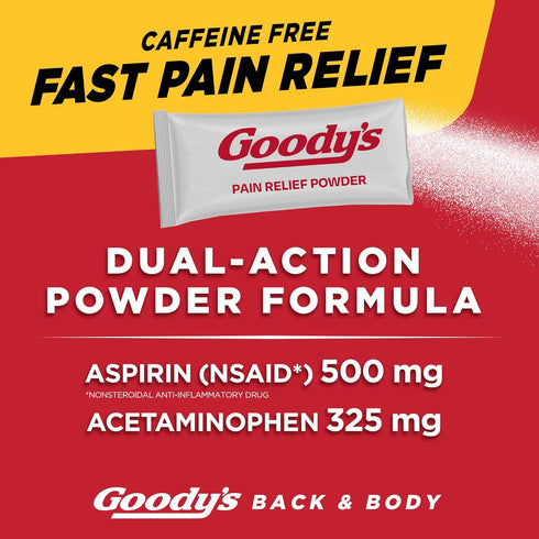 Goody's Back and Body Pain Relief Powder, 24 ct (Pack of 1)...