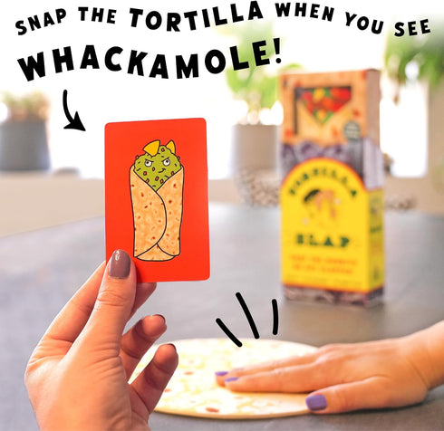 Exciting Tortilla Slap Family Game - Fun Family Games for 6+ Year Olds, 2-8 Players - Party Games for Adults & Kids - Perfect for Indoor & Outdoor...