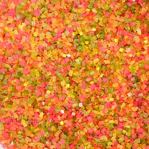 COOL MOM SPRINKLES Tropical Cocktail Sugar Sprinkles (4 oz.) – Hawaiian Luau Themed Sugar for Decorating Glass Rims, Cakes, Cupcakes, Cookies & De...