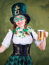 Skylety St. Patrick's Day Printed Scarf Long Shamrock Shawl Irish Theme Scarf for Holiday Outfits Accessories...