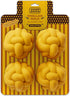 Silicone Braided Challah Mold - 4 Small Challettes - Braided Oval Challah Pan - Challah Bread Baking Mold - No Shaping Required...