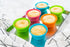Bakerpan Silicone Jumbo Muffin Cups For Baking, Smooth Large Air Fryer Muffin Cups, 3 1/2 Inch Muffin Baking Cups, Jumbo Cupcake Liners - Set of 6...