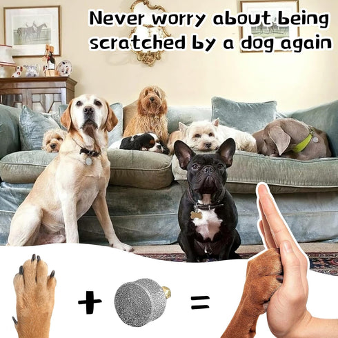 5Pcs Dog Nail Grinder Diamond Tip Replacement Heads Replaceable Paws Dog Claw Grinder Bits Pet Paws Grooming Accessories...