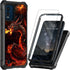 for Blu View Speed 5G Phone Case with Screen Protector,for Blu B1550VL Phone Case Dual Layer Structure Protection Shockproof Corner TPU Bumper Cas...