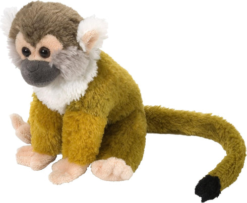 Wild Republic Squirrel Monkey Plush, Stuffed Animal, Plush Toy, Gifts for Kids, Cuddlekins 8 Inches...
