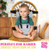 Baby Travel Essential Seat Harness - Baby Travel Gear - Infant Chair Harness Portable - Toddler Chair Harness with Soft Padding for Added Coziness...