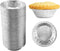 (60 Pack) Pie Tins 5 inch, Disposable Mini Pies Tin, Tart Aluminum, Individual Serving Pans for Baking Mini Chicken Potpie, Small Homemade Cakes &...