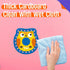 26PCS Kids Lacing Cards, 26 Double Sided Uppercase Sewing Cards with 26 Colorful Laces, Imagination Development Lacing Toys Games for Children Edu...