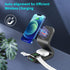 3 in 1 Magnetic Wireless Charger,15W Fast Mag-Safe Charging Station Stand for iPhone 13/13 Pro/13 Pro Max/13 Mini,12/12 Pro/12 Mini/11/X/XR, iWatc...