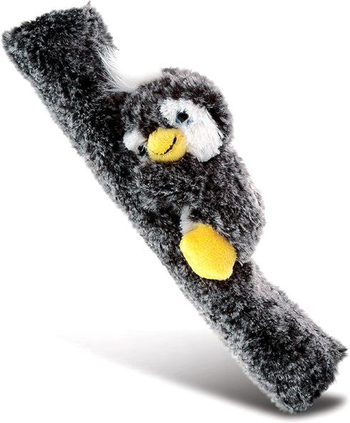 DolliBu Black Penguin Plush Car Seatbelt Cover - Soft Fluffy Cushion Support for Safety Seat Belt Strap Cover, Decorative Wild Life Stuffed Animal...