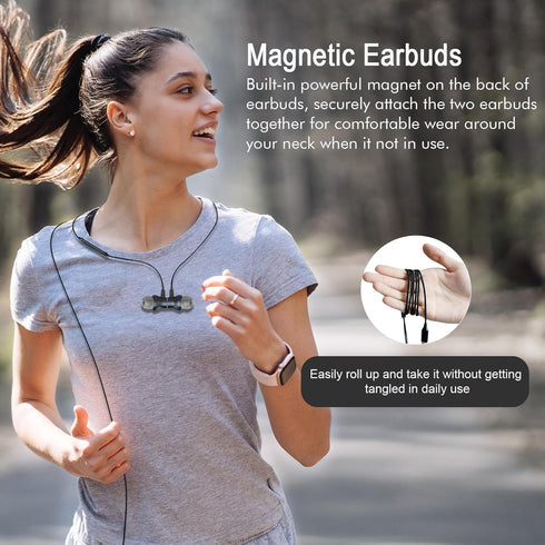 USB C Headphones Wired Earbuds for Samsung, Type C Wired Magnetic in-Ear Earphones with Microphone for Galaxy S23 Ultra S22 S21 iPhone 15 Pro Max ...