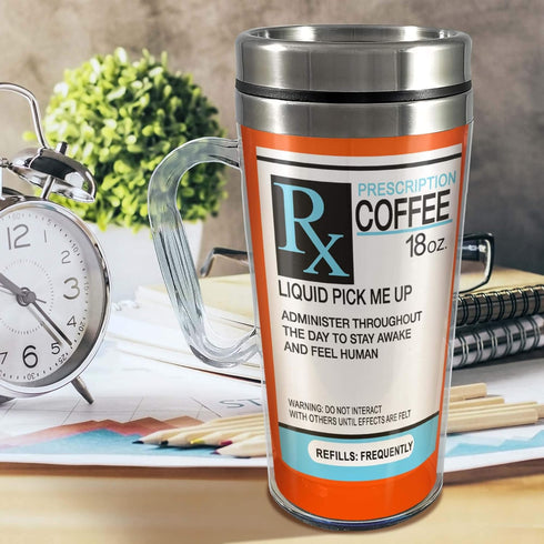 Spoontiques - Insulated Travel Mug - Betty Boop Kiss Coffee Cup - Coffee Lovers Gift - Funny Coffee Mug - 14 oz - Black, 1 Count (Pack of 1)...