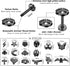 Tragus Piercing Jewelry for Women Men 16G 6MM 8MM Helix Cartilage Conch Earring Stud Stainless Steel Internally Threaded Medusa Lip Monroe Ring La...