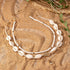 Cowrie Shell Necklace for Women Natural Sea Shell Beads Choker Necklace Adjustable Layered Summer Seashell Beach Necklace for Women Hawaiian Jewel...