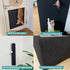 Cat Scratch Furniture Protector?78.7"x15.8"Cat Scratching Mat,Trimmable Self-Adhesive Cat Couch Protector,cat Wall Scratcher,Pad Replacement for C...