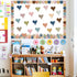 Boho Heart Bulletin Decor Classroom Bulletin Board Decoration Set Heart Hand Paper Cutouts for Classroom Office Home Wall Party Supplies, 52 Pcs...