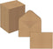 Kraft Mini Envelopes, 4" x 2.75", Strong 35 lb. Paper, Contoured Gummed Flap, Envelopes for Gift Cards, Business Cards, Flower Cards (200 Pack)...