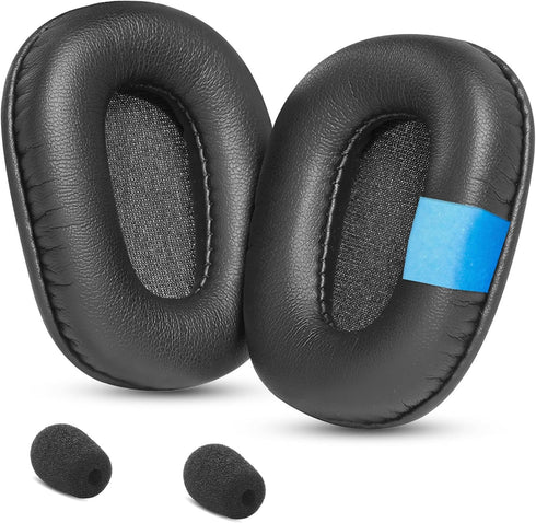 Replacement Ear Pads Cushions Compatible with VXI BlueParrott B450-XT S450-XT B450XT Noise Canceling Bluetooth Headset Protein Leather Earpads Ear...