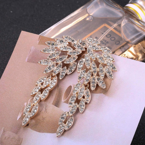 JOERICA Crystal Bridal Wedding Jewelry Set for Women Rhinestone Necklace Bracelet Earrings Set Bridal Jewelry Set for Wedding...