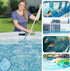 Pool Skimmer Net with Pole, Professional Swimming Pool Leaf Cleaning Net, Ultra Fine Mesh and 23''- 60'' Telescopic Pole Rake Net for Pool, Pound,...