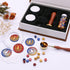 SWANGSA Starry Cat Wax Seal Stamp Kit with 60pcs Sealing Wax Beads, Wax Seal Melting Spoon and Gift Box, Great for Embellishment of Invitations, W...