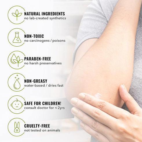 DOCTOR HOY'S Natural Pain Relief Gel, Topical Arnica Anti-Inflammatory Gel for Arthritis, Joint Pain, and Muscle Strains - Clean, safe and effecti...